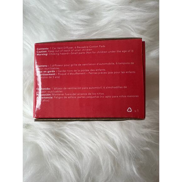 New Young Living Car Vent Diffuser ROSE GOLD +6 Felt Pads - Picture 4 of 6